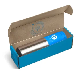 Kooshty Typhoon Tumbler in Bianca Custom Gift Box - CYAN