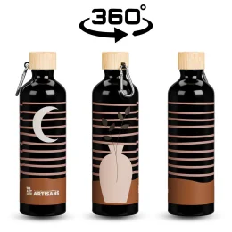 Serendipio Origen Bottle in Bianca Custom Gift Box - BLACK