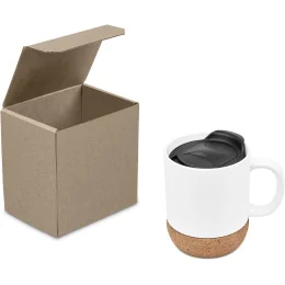 Serendipio Sienna Mug in Bianca Custom Gift Box - SOLID WHITE