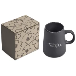 Serendipio Dorset Mug in Bianca Custom Gift Box - DARK GREY