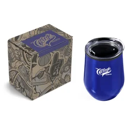 Serendipio Madison Cup in Bianca Custom Gift Box - BLUE