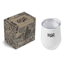 Serendipio Madison Cup in Bianca Custom Gift Box - SOLID WHITE