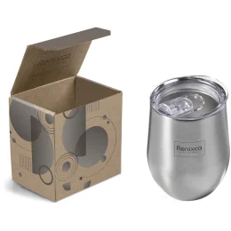 Serendipio Sheridan Cup in Bianca Custom Gift Box - SILVER