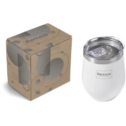 Serendipio Sheridan Cup in Bianca Custom Gift Box - SOLID WHITE