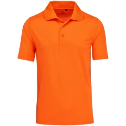 Mens Wynn Golf Shirt - ORANGE - 4XL