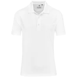 Mens Wynn Golf Shirt - WHITE - L