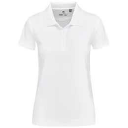 Ladies Wynn Golf Shirt - WHITE - S