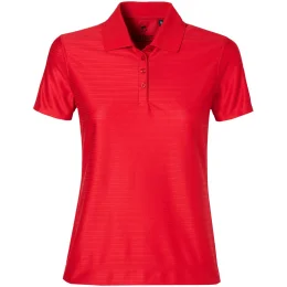 Ladies Oakland Hills Golf Shirt - RED - 4XL