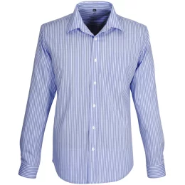 Mens Long Sleeve Glenarbor Shirt - BLUE - XL