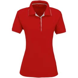 Ladies Wentworth Golf Shirt - RED - 4XL