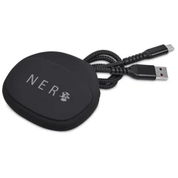 Altitude Fabbit Fast Charge USB-A to Type-C Charging Cable in Pouch - BLACK