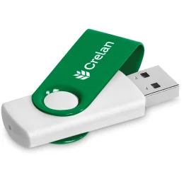 Altitude Axis Gyro White Flash Drive - GREEN - 16GB