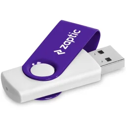 Altitude Axis Gyro White Flash Drive - PURPLE - 16GB