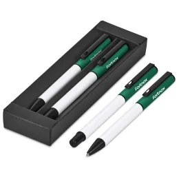 Altitude Stanza Ball Pen & Rollerball Set - GREEN