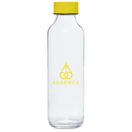 Kooshty Gladiola Glass Water Bottle - YELLOW
