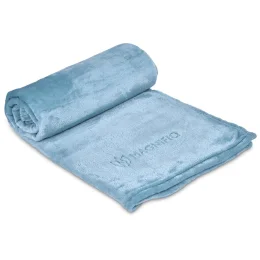 Serendipio Huron Fleece Blanket - LIGHT BLUE