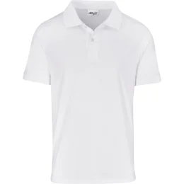 Mens Eco Promo Golf Shirt - WHITE - L