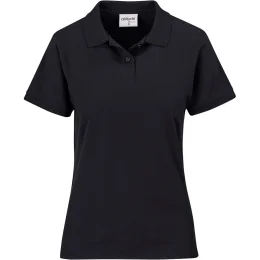 Ladies Eco Promo Golf Shirt - BLACK - L