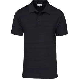 Mens Aberdeen Golf Shirt - BLACK - 5XL