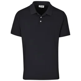Mens Virtue Golf Shirt - BLACK - 3XL