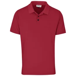 Mens Virtue Golf Shirt - RED - 4XL