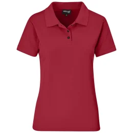 Ladies Virtue Golf Shirt - RED - XL