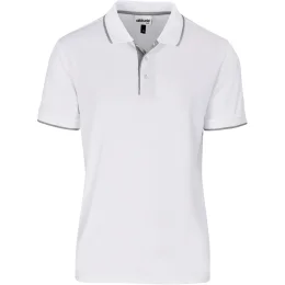 Mens Orion Golf Shirt - WHITE - 5XL