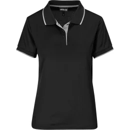 Ladies Orion Golf Shirt - BLACK - L