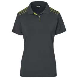 Ladies Aerogrid Golf Shirt - LIME - L
