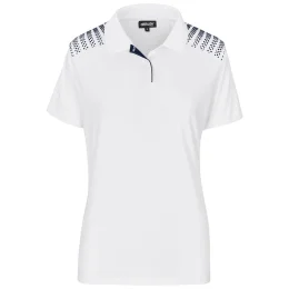 Ladies Aerogrid Golf Shirt - WHITE - M