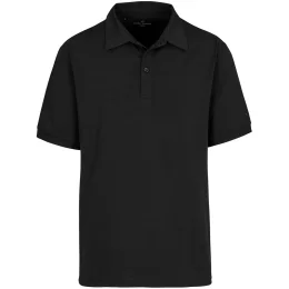 Mens Alex Varga Constantine Golf Shirt - BLACK - XL