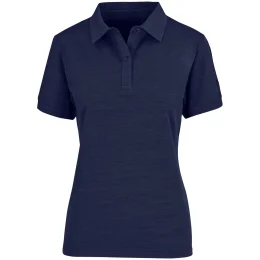 Ladies Alex Varga Constantine Golf Shirt - NAVY - M