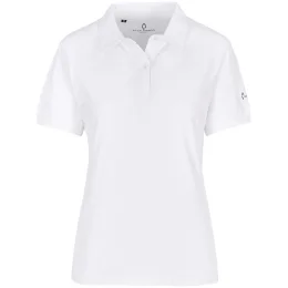 Ladies Alex Varga Constantine Golf Shirt - WHITE - 2XL
