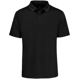 Mens Alex Varga Questana Seamless Golf Shirt - BLACK - S
