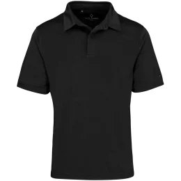 Mens Alex Varga Callidora Golf Shirt - BLACK - M