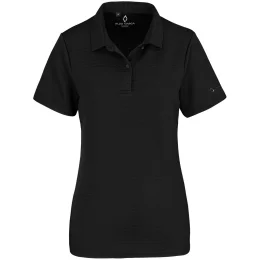 Ladies Alex Varga Xenia Golf Shirt - BLACK - 3XL