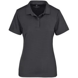 Ladies Alex Varga Xenia Golf Shirt - GREY - S