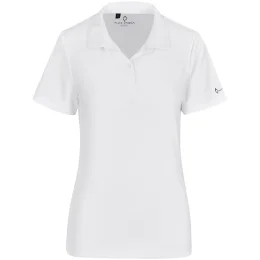 Ladies Alex Varga Xenia Golf Shirt - WHITE - L