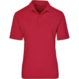 Mens Alex Varga Lucca Golf Shirt - RED - XL