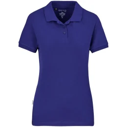 Ladies Okiyo Tenyo Eco Golf Shirt - ROYAL BLUE - S