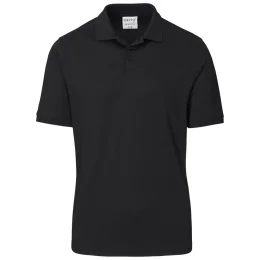 Mens Okiyo Shizen Eco Golf Shirt - BLACK - 2XL