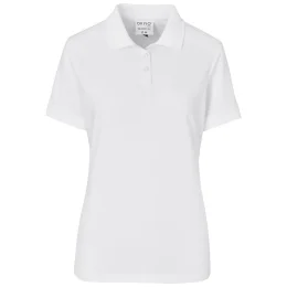 Ladies Okiyo Shizen Eco Golf Shirt - WHITE - M