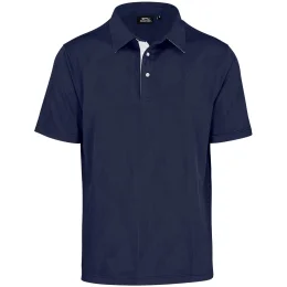 Mens Motif Golf Shirt - NAVY - 4XL
