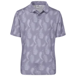 Mens Slazenger Monterey Golf Shirt - Light Grey - 5XL