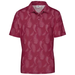 Mens Slazenger Monterey Golf Shirt - RED - 5XL