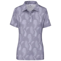 Ladies Slazenger Monterey Golf Shirt - Light Grey - 3XL