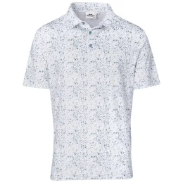 Mens Flexxion Golf Shirt - WHITE - 3XL