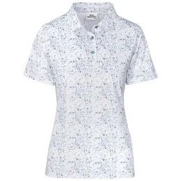 Ladies Flexxion Golf Shirt - WHITE - 4XL