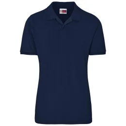 Mens Houston Stretch Golf Shirt - NAVY - XL