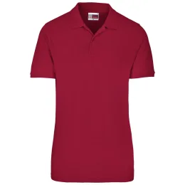 Mens Houston Stretch Golf Shirt - RED - 4XL